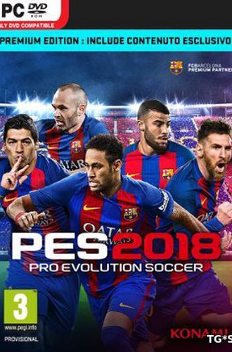 PES 2018 / Pro Evolution Soccer 2018: FC Barcelona Edition (2017) PC | Лицензия