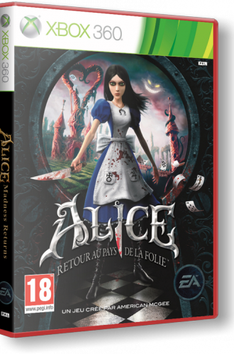 (Xbox 360) Alice: Madness Returns [2011, Arcade (Platform) / 3D / 3rd Person, Multi6] (Region Free)