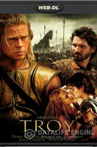 Троя / Troy (2004) WEB-DLRip 1080p | Theatrical Cut | D, P2, A | Open Matte