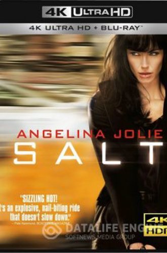 Солт / Salt (2010) UHD BDRemux 2160p от ExKinoRay | 4K | HDR | D, A | Лицензия | Театральная версия