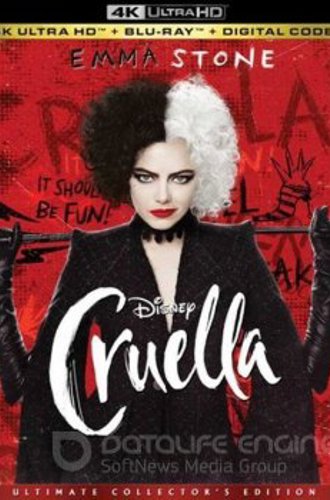 Круэлла / Cruella (2021) UHD BDRemux 2160p | 4K | HDR | Dolby Vision Profile 8 | D, P, P1 | iTunes