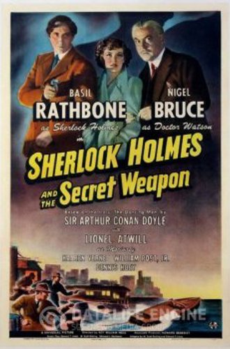 Шерлок Холмс и секретное оружие / Sherlock Holmes and the Secret Weapon (1943) BDRemux 1080p от Koenig | P