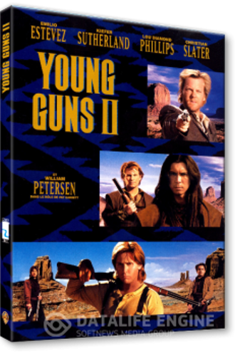 Молодые стрелки 2 / Young Guns II (1990) BDRip 720p от HDReactor | P2, A